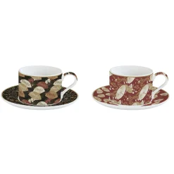 Set de 2 tasses avec soucoupes KIMONO