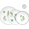 Set de vaisselle 18 pcs HERBARIUM