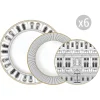 Set de vaisselle 18 pièces PALAZZO