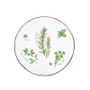 Sous-plat en porcelaine Ø 20 cm HERBARIUM