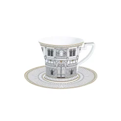 Tasse à petit-déjeuner avec assiette PALAZZO