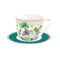Tasse à petit-déjeuner avec soucoupe MARAJAH