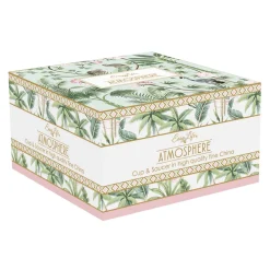 Tasse à petit-déjeuner avec assiette, 400 ml en porcelaine Wild TROPICAL