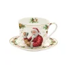 Tasse à petit-déjeuner avec soucoupe, 400 ml en porcelaine MAGIC CHRISTMAS