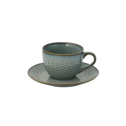 Tasse à thé avec soucoupe DROPS