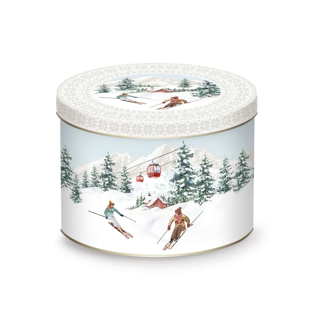 Tasse avec boîte en métal CHALET
