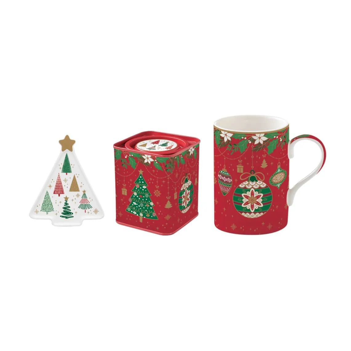 Tasse avec porte-sachet de thé JINGLE BELLS