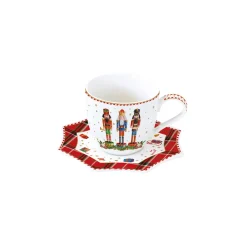 Tasse avec soucoupe Vintage NUTCRACKER