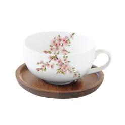 tasse avec soucoupesa SAKURA