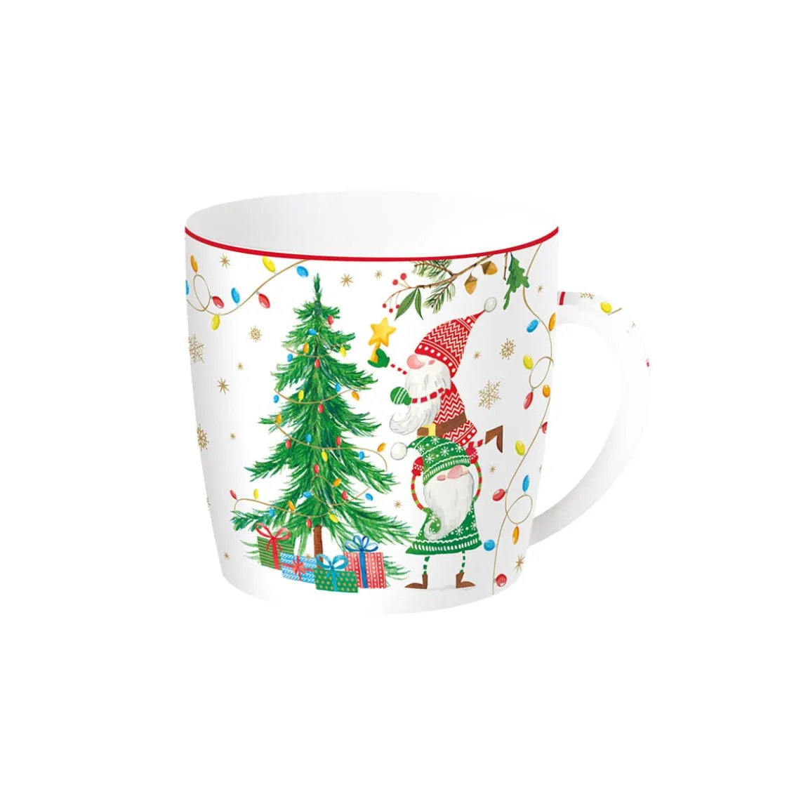 Tasse dans une boîte en métal Ready For CHRISTMAS
