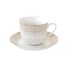 Tasse de petit déjeuner avec soucoupe FESTIVE