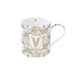 Tasse en porcelaine de 350 ml MONOGRAM V