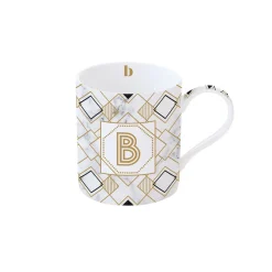 Tasse en porcelaine de 350 ml MONOGRAM B