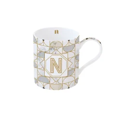 Tasse en porcelaine de 350 ml MONOGRAM N