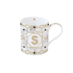 Tasse en porcelaine de 350 ml MONOGRAM S