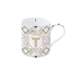 Tasse en porcelaine de 350 ml MONOGRAM T