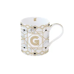 Tasse en porcelaine de 350 ml MONOGRAM G