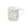 Tasse en porcelaine de 350 ml MONOGRAM C