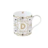 Tasse en porcelaine de 350 ml MONOGRAM D