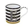 Tasse individuelle 350 ml en porcelaine dans une boîte A LETTER FOR YOU «E»
