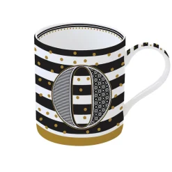 Tasse individuelle 350 ml en porcelaine dans une boîte A LETTER FOR YOU «O»