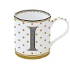 Tasse individuelle 350 ml en porcelaine dans une boîte a Letter For You «I»