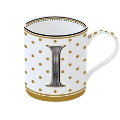 Tasse individuelle 350 ml en porcelaine dans une boîte a Letter For You «I»