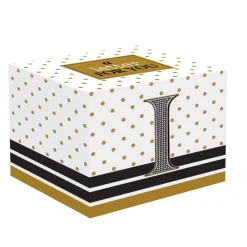Tasse individuelle 350 ml en porcelaine dans une boîte a Letter For You «I»