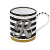 Tasse individuelle 350 ml en porcelaine dans une boîte A LETTER FOR YOU «R»