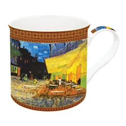 Tasse individuelle en porcelaine de 300 ml dans une boîte cadeau ON THE PLACE DU FORUM, ARLE