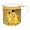 Tasse individuelle en porcelaine de 300 ml dans une boîte cadeau THE KISS