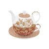 Tea for One en porcelaine 350 ml + 350 ml FLEURS DES RÊVES