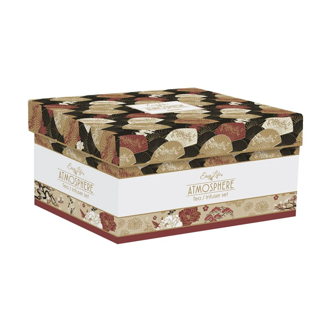 Théière avec infuseur et 2 verres KIMONO