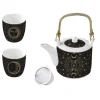 Théière de 600 ml avec 2 tasses en porcelaine, dans une boîte cadeau CELESTIAL