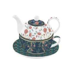 Théière en porcelaine de 350 ml dans une boîte colorée MANDALAY